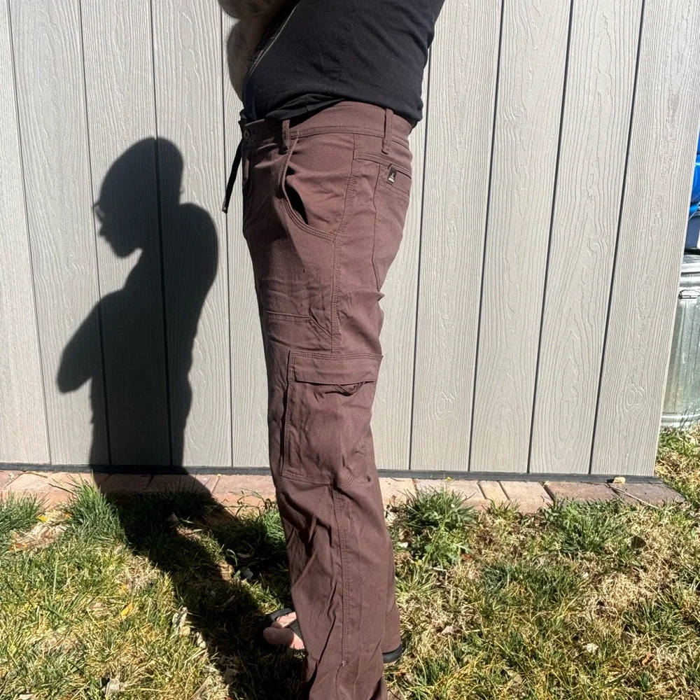 Prana Men's stretch Zion Pants in Brown Size S (30)x 32